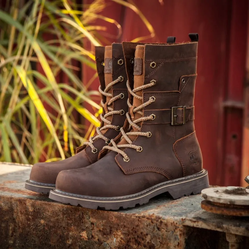 Funki Buys | Boots | Men's Leather Hiking Boots | Hunting Boots