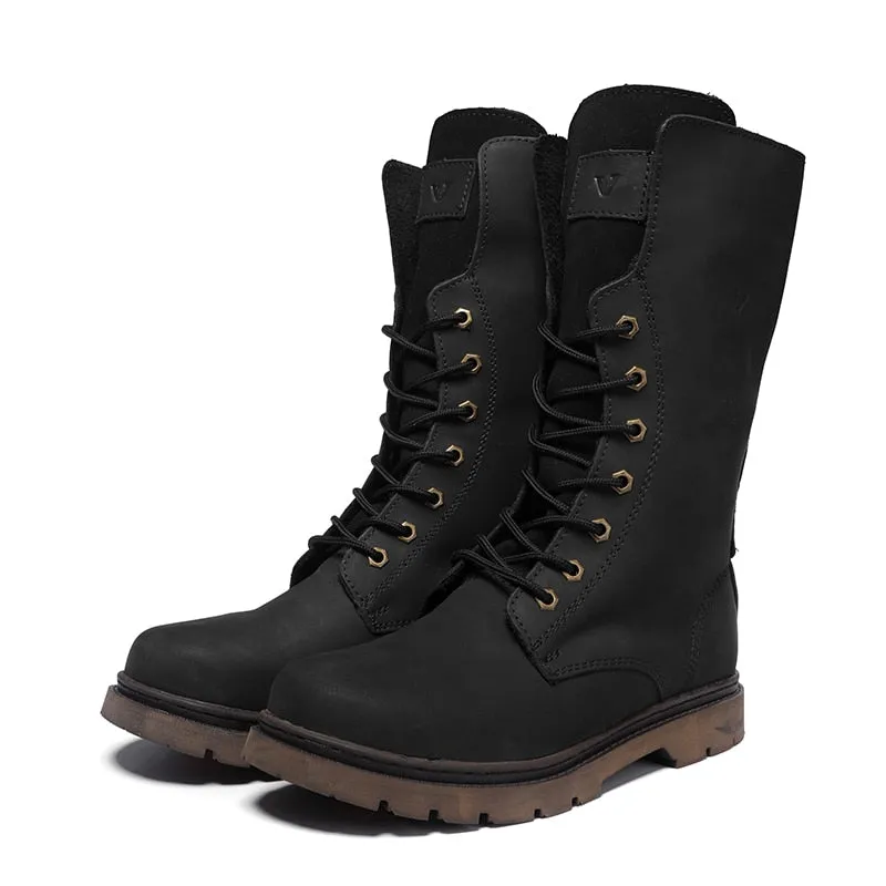 Funki Buys | Boots | Men's Leather Hiking Boots | Hunting Boots