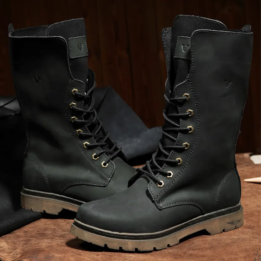Funki Buys | Boots | Men's Leather Hiking Boots | Hunting Boots