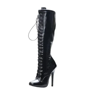 Funki Buys | Boots | Women's 5 Inch Stiletto Knee High Boots