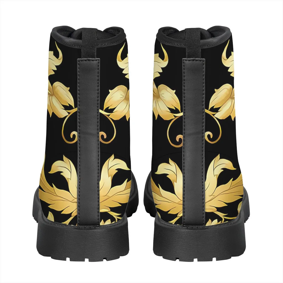 Funki Buys | Boots | Women's Men's British Baroque Floral Boots