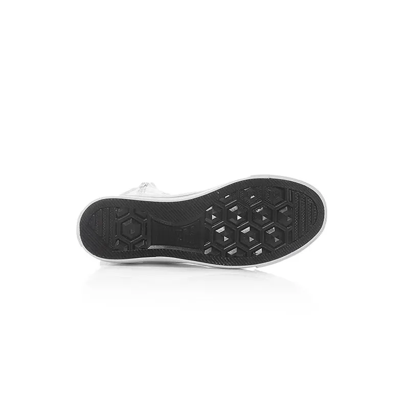 Funki Buys | Boots | Women's Men's Canvas Mid-Calf Sneakers