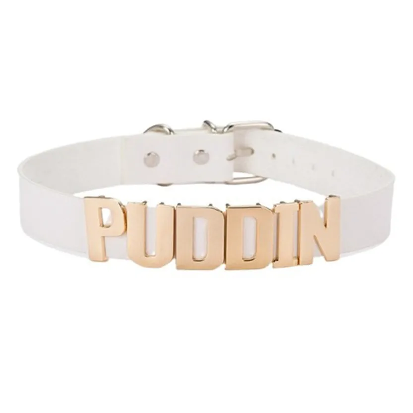 Funki Buys | Necklaces | Unisex Gothc Puddin Choker Necklace