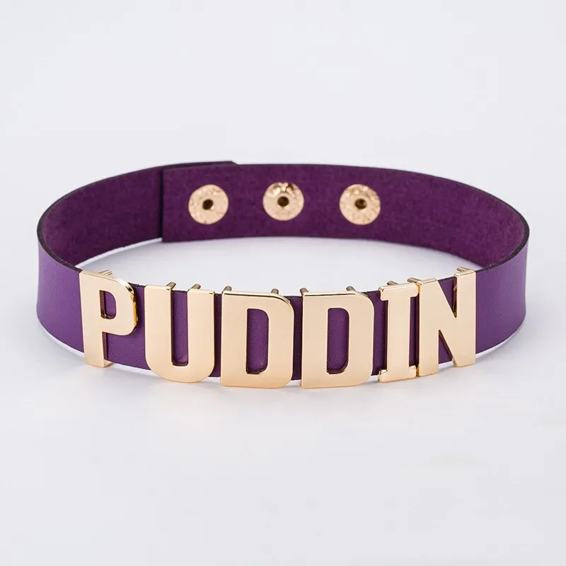 Funki Buys | Necklaces | Unisex Gothc Puddin Choker Necklace