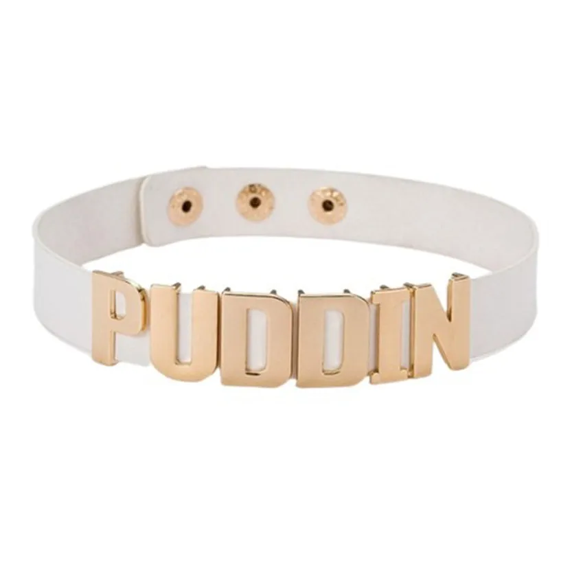 Funki Buys | Necklaces | Unisex Gothc Puddin Choker Necklace