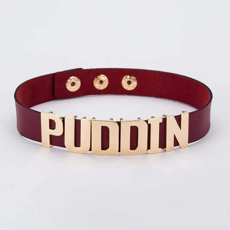 Funki Buys | Necklaces | Unisex Gothc Puddin Choker Necklace