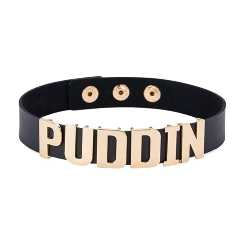 Funki Buys | Necklaces | Unisex Gothc Puddin Choker Necklace