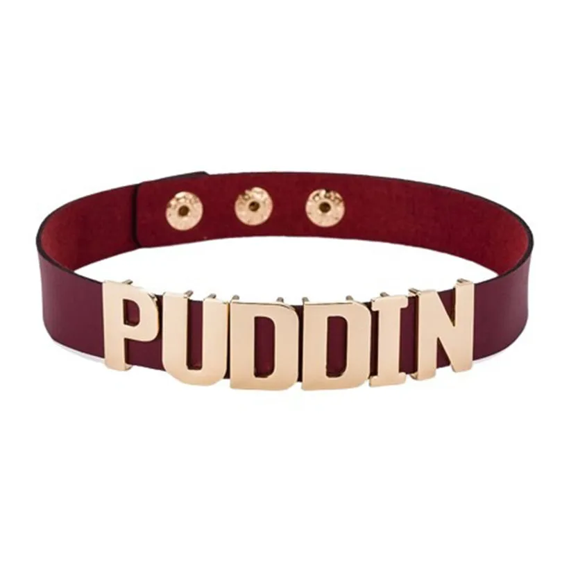 Funki Buys | Necklaces | Unisex Gothc Puddin Choker Necklace
