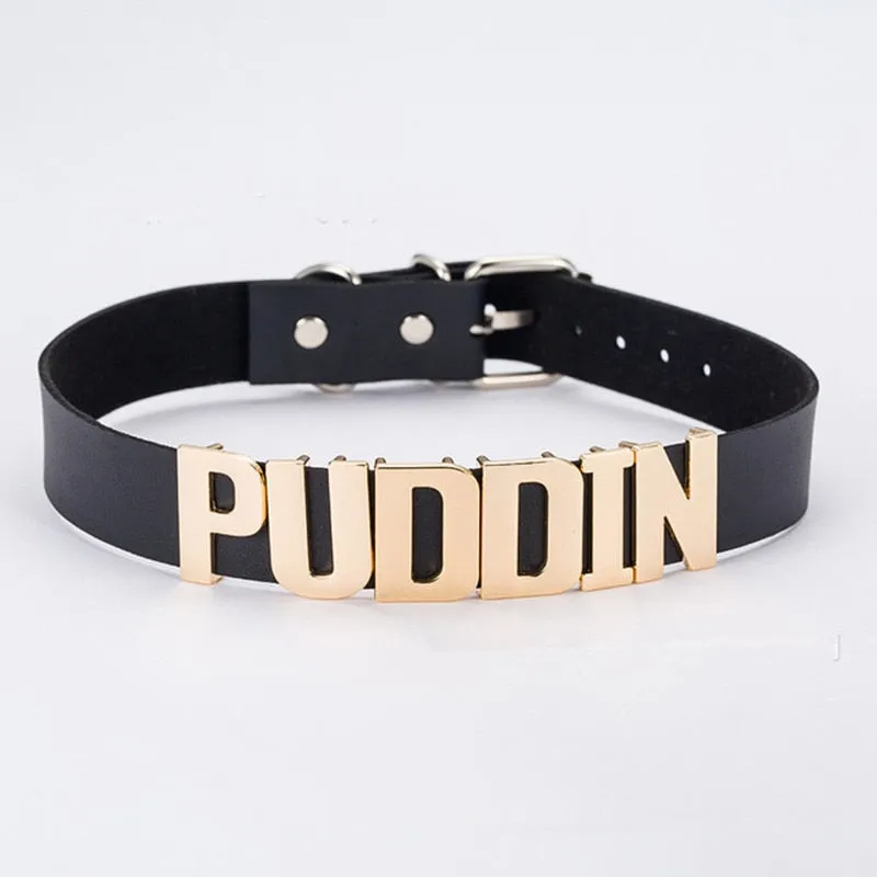 Funki Buys | Necklaces | Unisex Gothc Puddin Choker Necklace