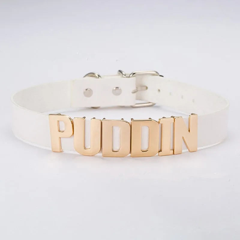 Funki Buys | Necklaces | Unisex Gothc Puddin Choker Necklace