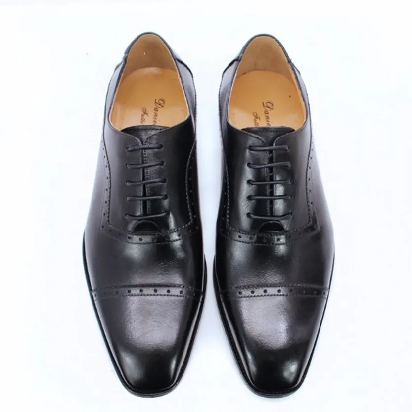 Funki Buys | Shoes | Men's Elegant Leather Oxford Brogue Shoe