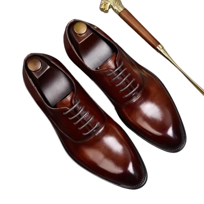 Funki Buys | Shoes | Men's Formal Leather Oxford Shoes