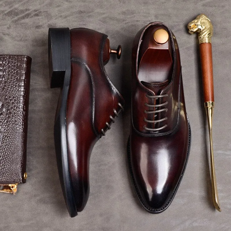 Funki Buys | Shoes | Men's Formal Leather Oxford Shoes