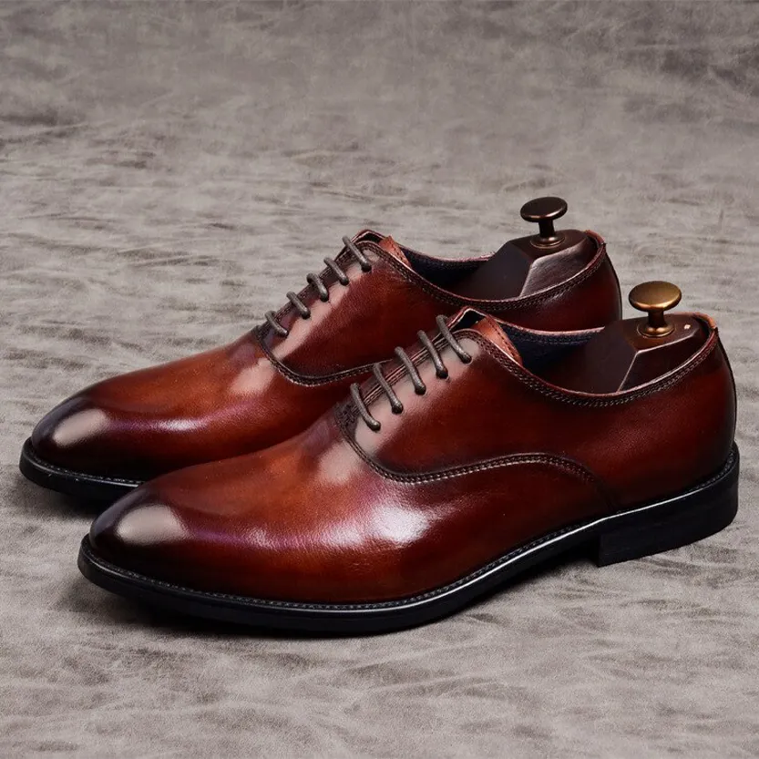 Funki Buys | Shoes | Men's Formal Leather Oxford Shoes