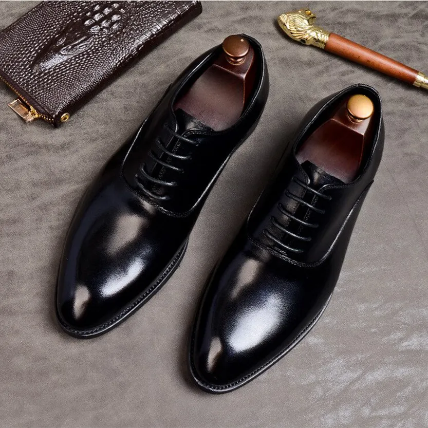 Funki Buys | Shoes | Men's Formal Leather Oxford Shoes
