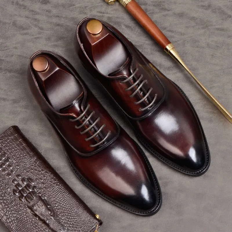 Funki Buys | Shoes | Men's Formal Leather Oxford Shoes