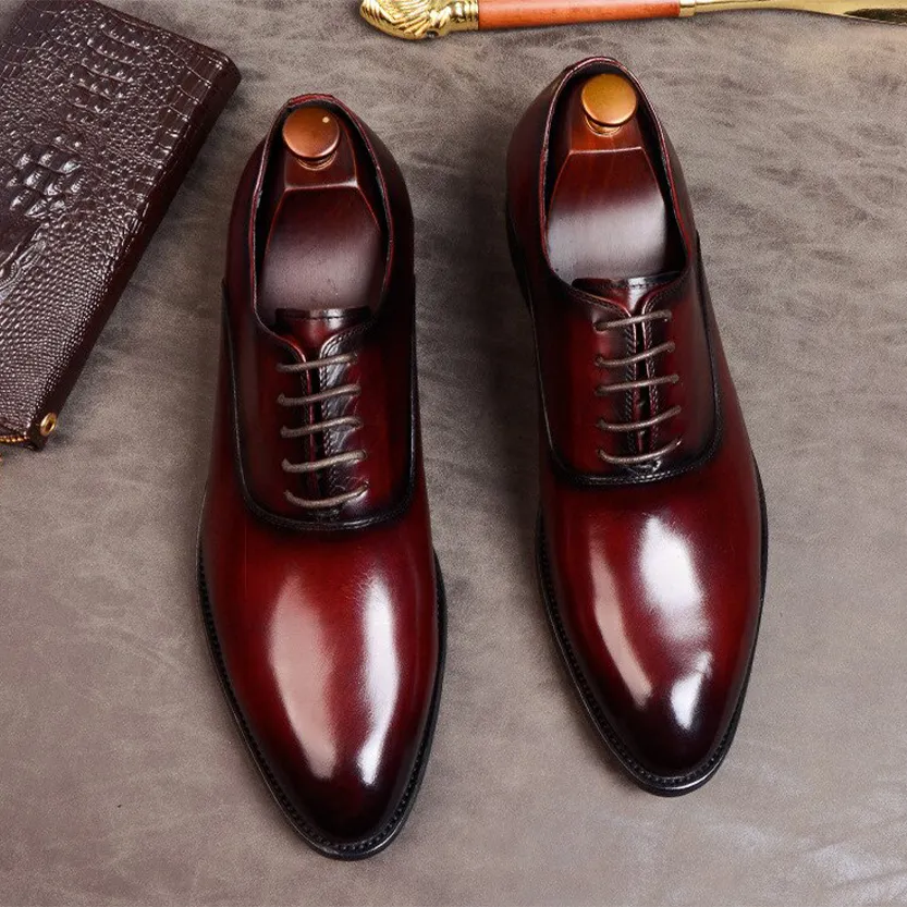 Funki Buys | Shoes | Men's Formal Leather Oxford Shoes