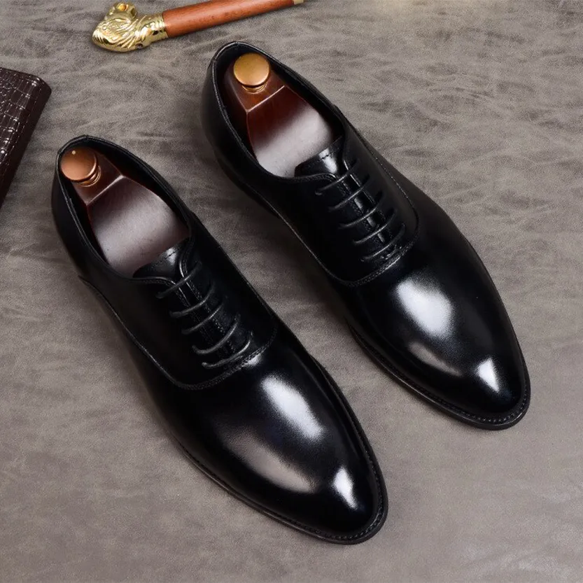 Funki Buys | Shoes | Men's Formal Leather Oxford Shoes