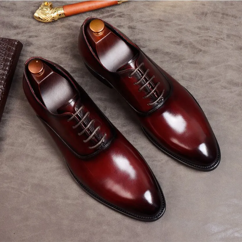 Funki Buys | Shoes | Men's Formal Leather Oxford Shoes