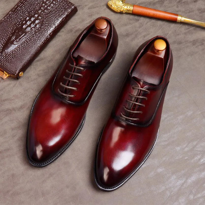 Funki Buys | Shoes | Men's Formal Leather Oxford Shoes