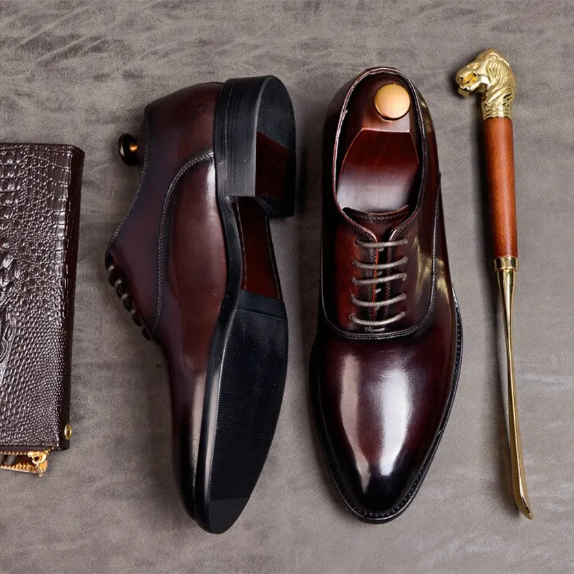 Funki Buys | Shoes | Men's Formal Leather Oxford Shoes