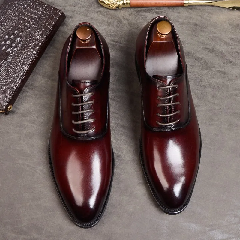 Funki Buys | Shoes | Men's Formal Leather Oxford Shoes