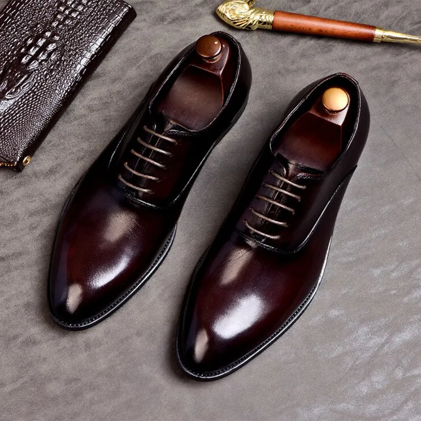 Funki Buys | Shoes | Men's Formal Leather Oxford Shoes