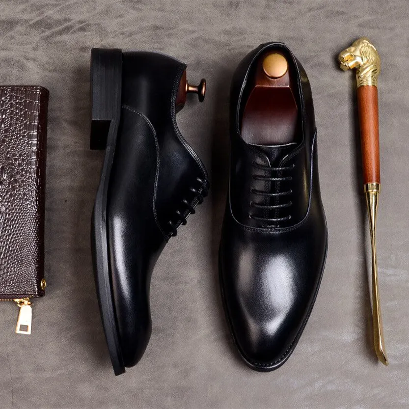 Funki Buys | Shoes | Men's Formal Leather Oxford Shoes