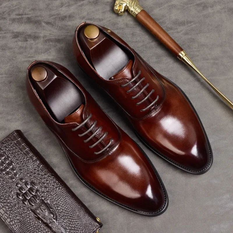 Funki Buys | Shoes | Men's Formal Leather Oxford Shoes