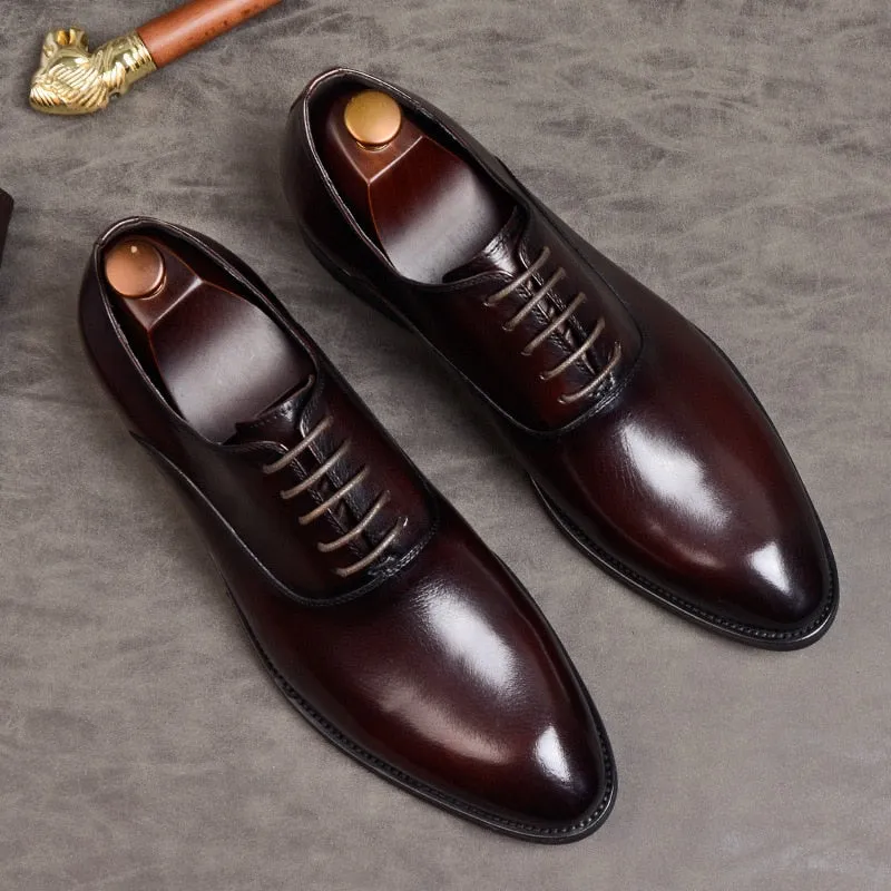 Funki Buys | Shoes | Men's Formal Leather Oxford Shoes