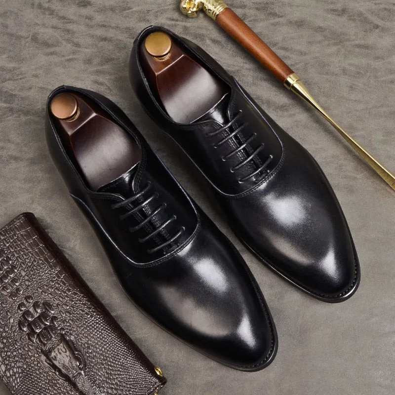 Funki Buys | Shoes | Men's Formal Leather Oxford Shoes