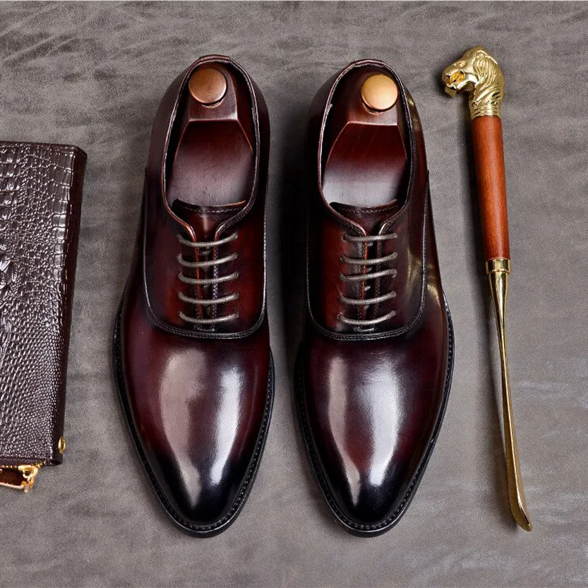 Funki Buys | Shoes | Men's Formal Leather Oxford Shoes