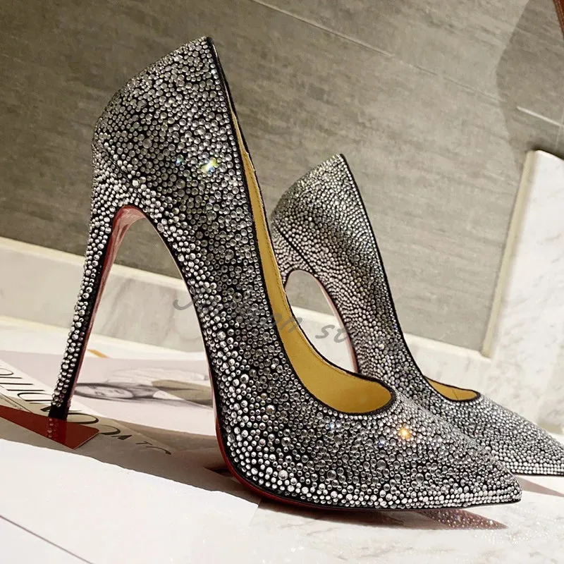 Funki Buys | Shoes | Women's Luxury Rhinestone Wedding Shoe