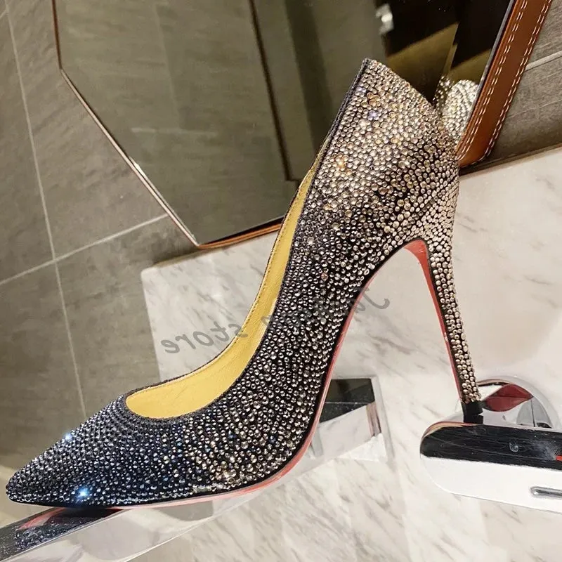 Funki Buys | Shoes | Women's Luxury Rhinestone Wedding Shoe