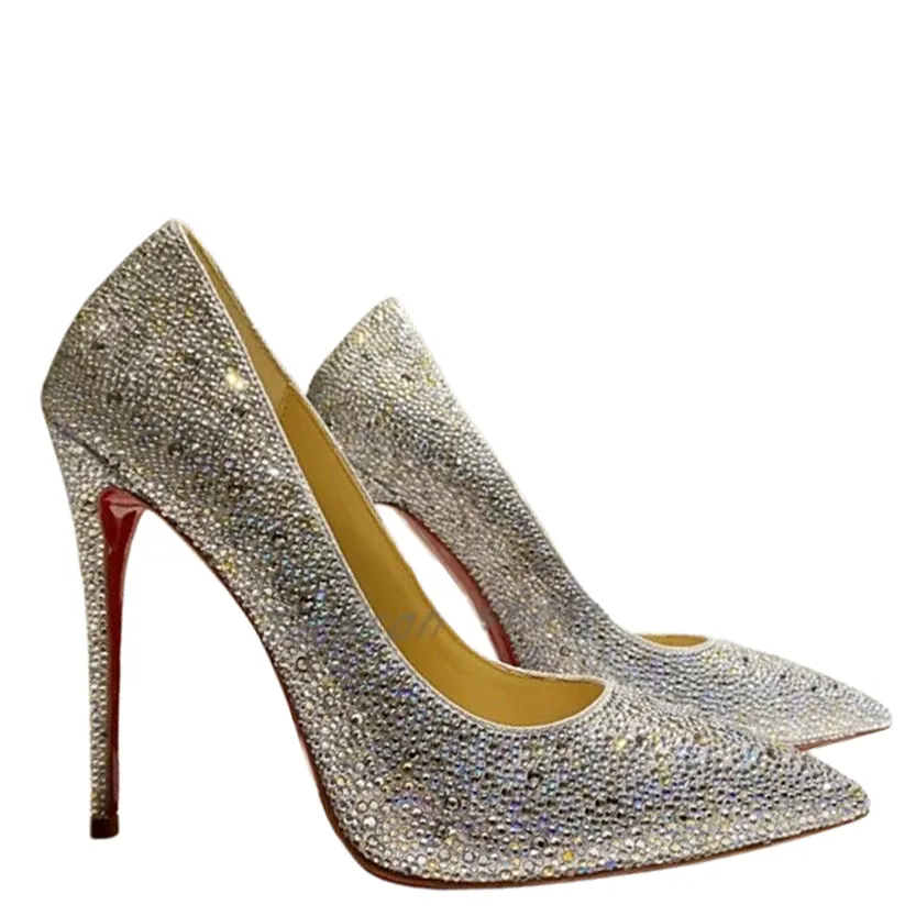 Funki Buys | Shoes | Women's Luxury Rhinestone Wedding Shoe