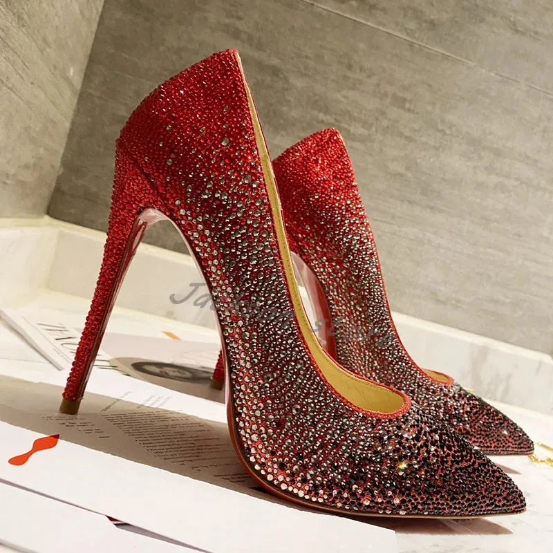Funki Buys | Shoes | Women's Luxury Rhinestone Wedding Shoe