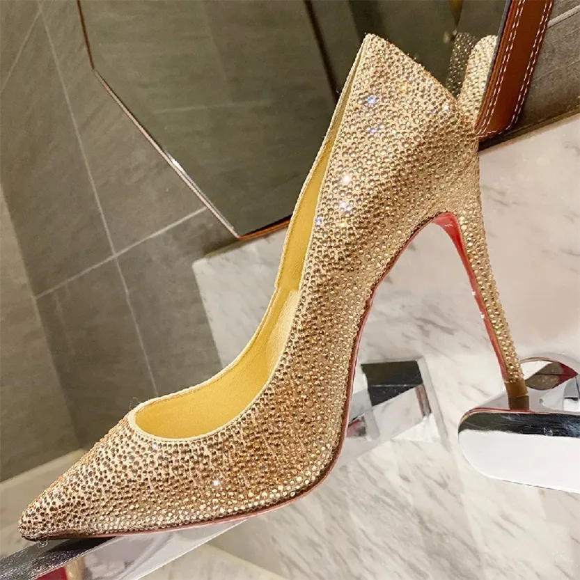 Funki Buys | Shoes | Women's Luxury Rhinestone Wedding Shoe