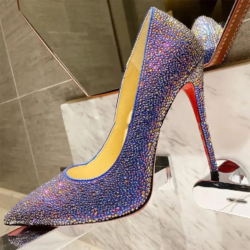 Funki Buys | Shoes | Women's Luxury Rhinestone Wedding Shoe