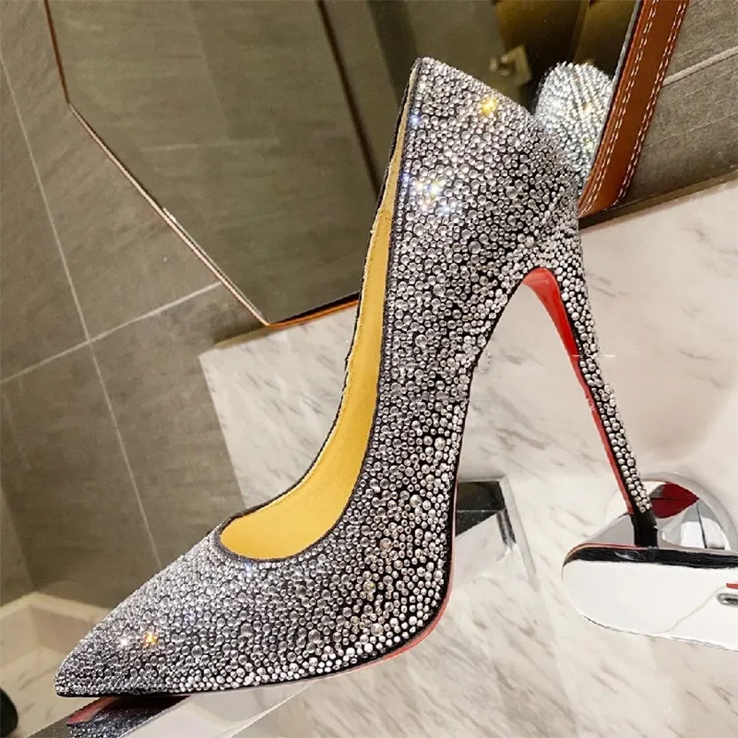 Funki Buys | Shoes | Women's Luxury Rhinestone Wedding Shoe