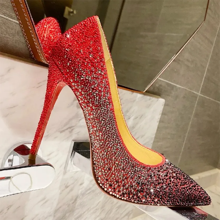 Funki Buys | Shoes | Women's Luxury Rhinestone Wedding Shoe