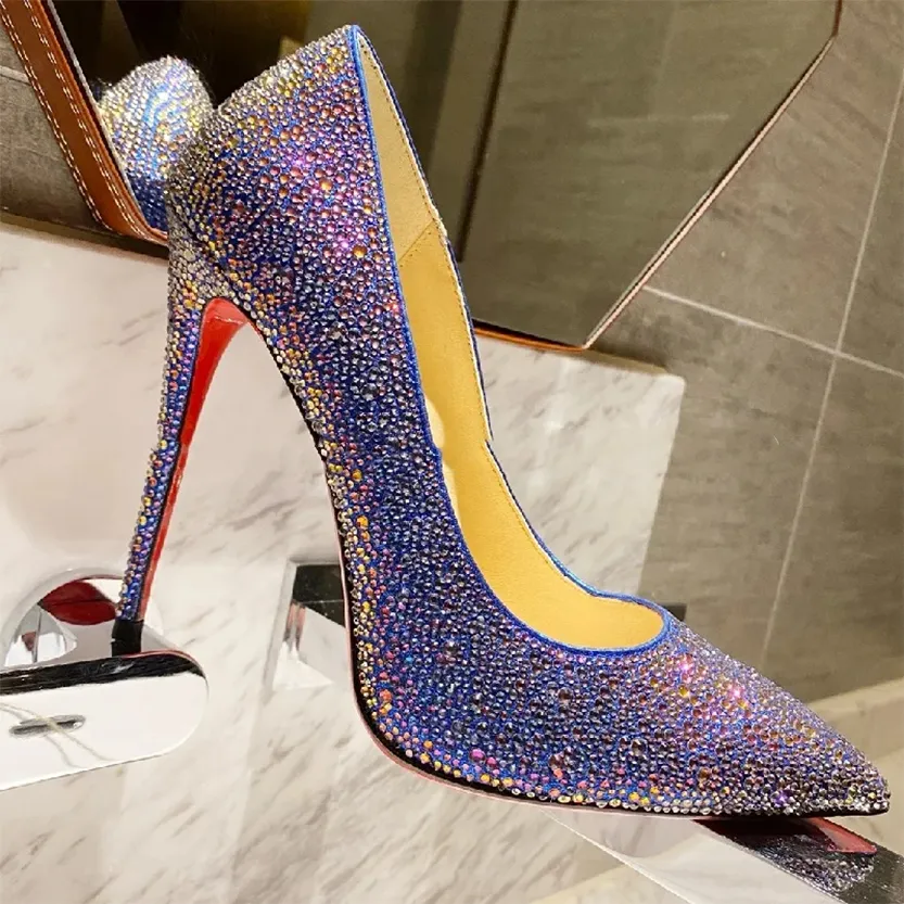 Funki Buys | Shoes | Women's Luxury Rhinestone Wedding Shoe