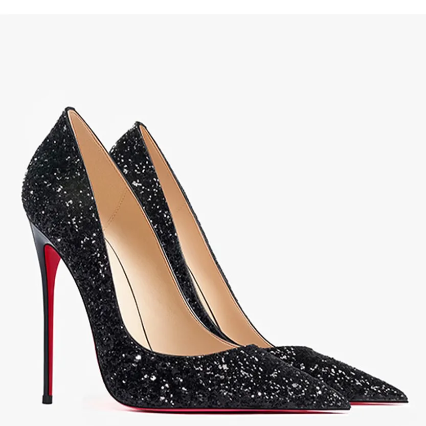 Funki Buys | Shoes | Women's Sparkly Red Bottom High Stilettos