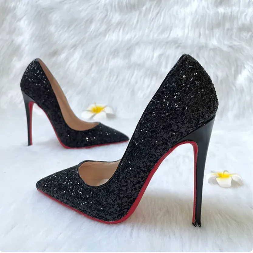 Funki Buys | Shoes | Women's Sparkly Red Bottom High Stilettos