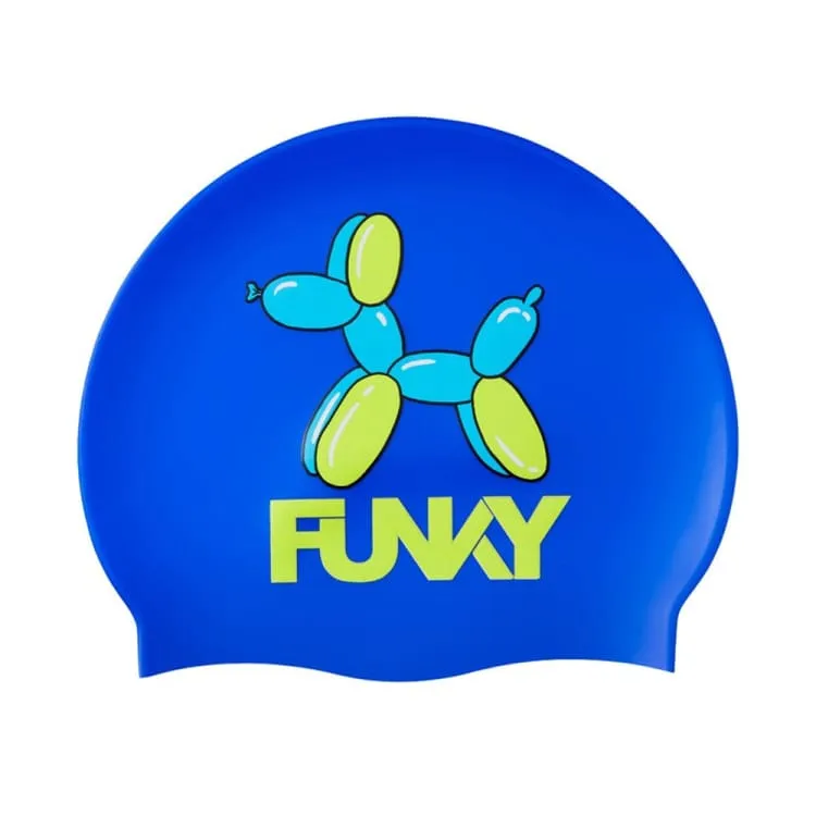 Funky Silicone Swim Cap-Balloon Dog