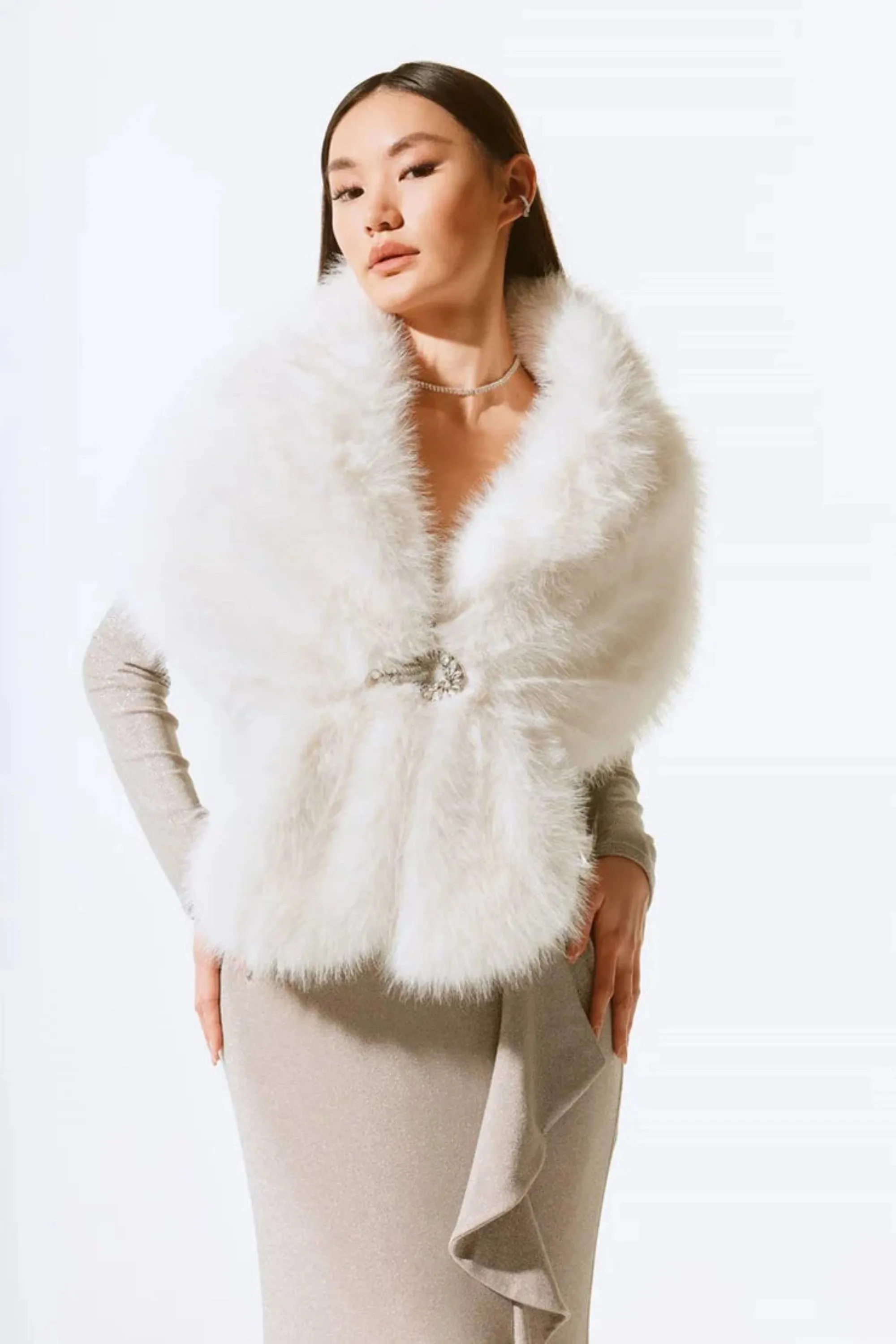 FUR SHAWL