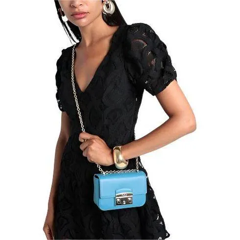 Furla Metropolis Mini Crossbody - Ocean Blue