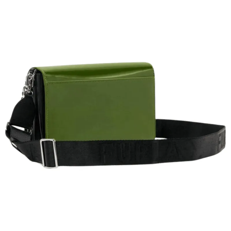 Furla Splendida Small Shoulder Bag - Edera   Nero