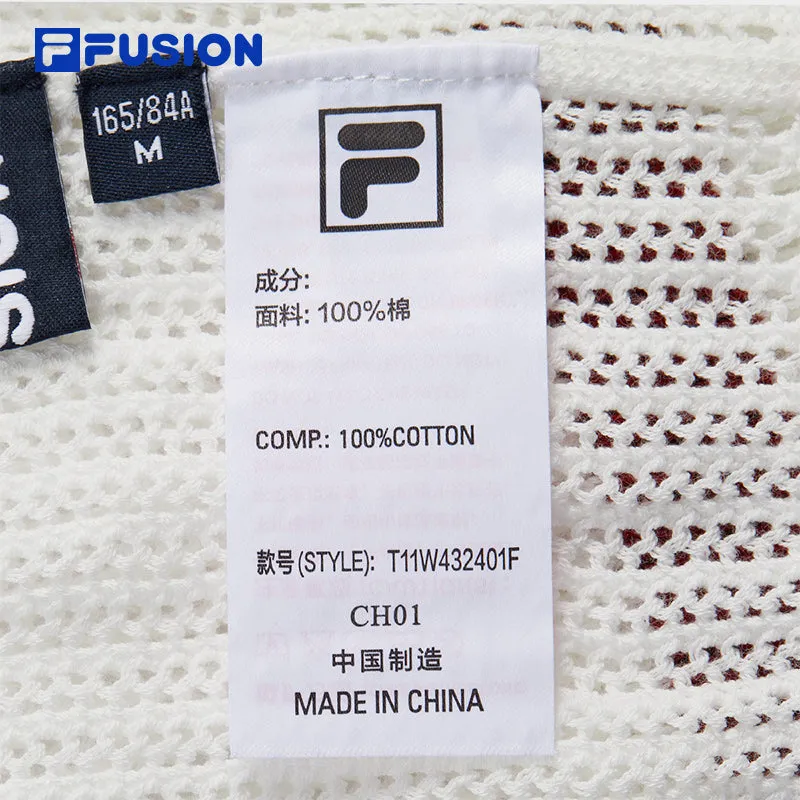 FUSION INLINE CULTURE 2 CAMPUS RHAPSODY Women Cardigan (White)
