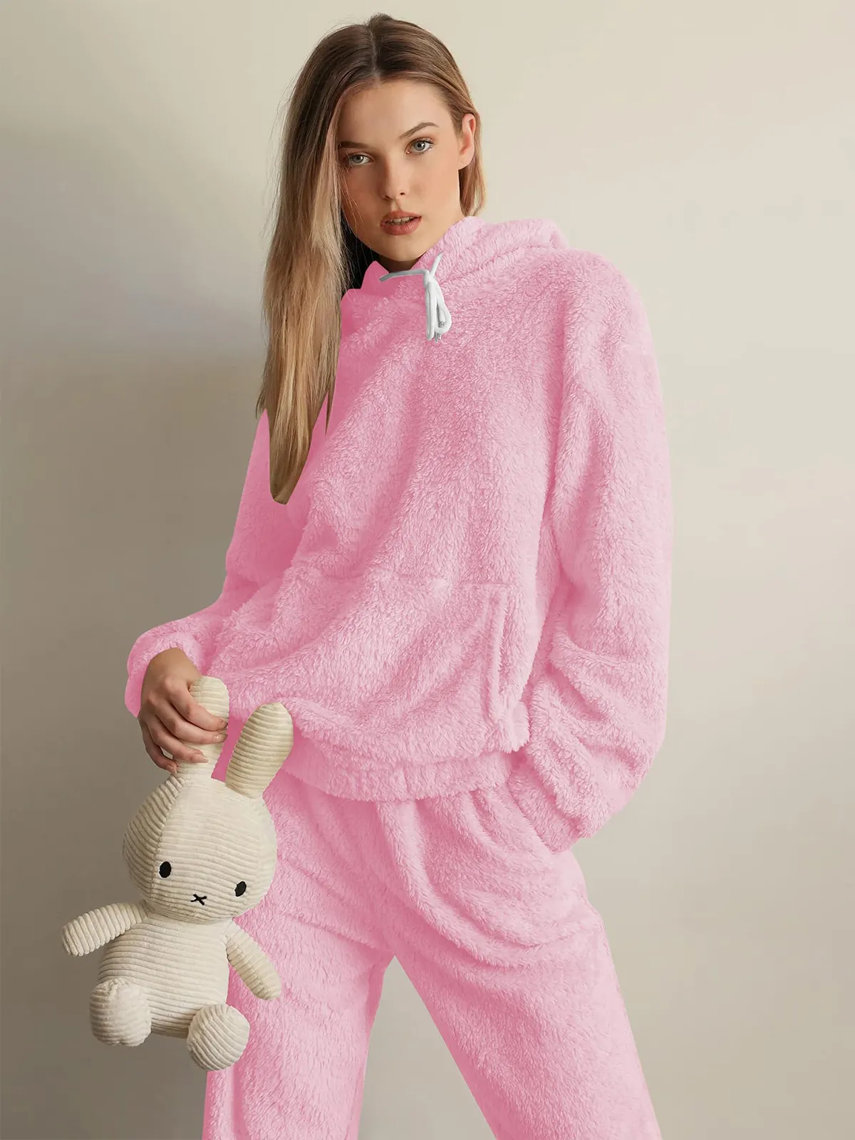 Fuzzy Fleece Pajamas Sets