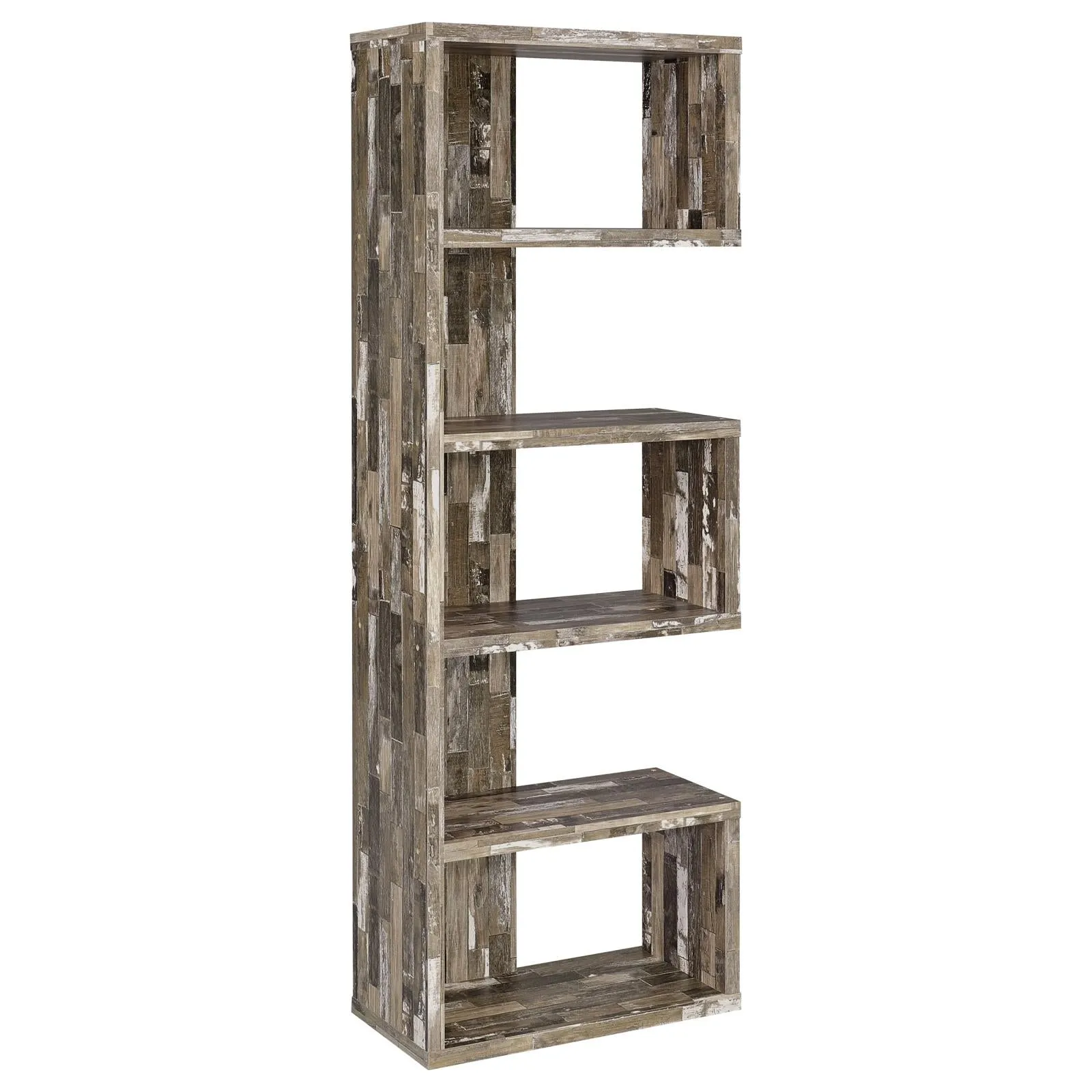 G800847 Rustic Salvaged Cabin Bookcase